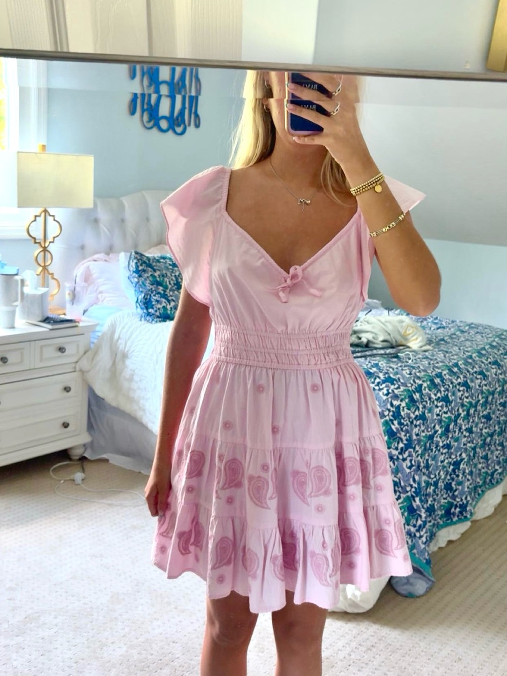Roller Rabbit Pink Mini Dress - Picture 4 of 4